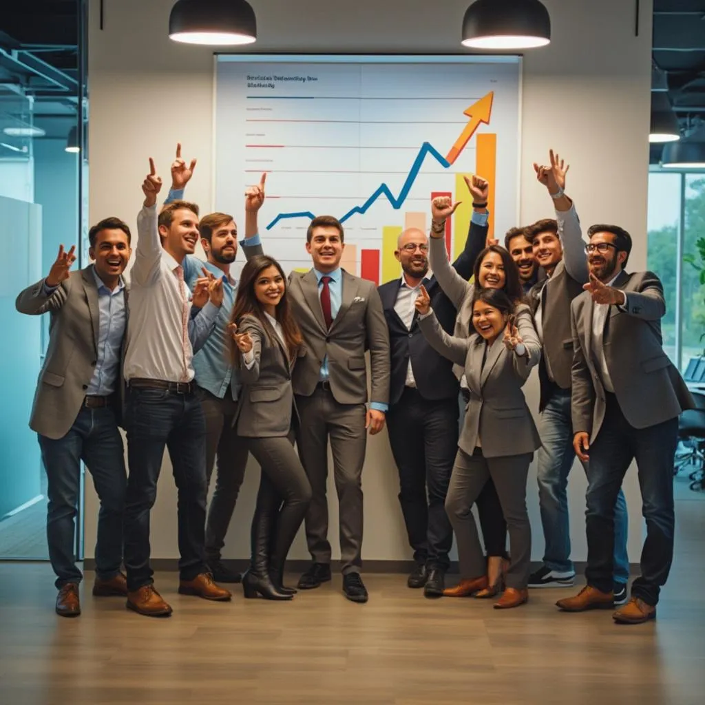 Service business scaling success