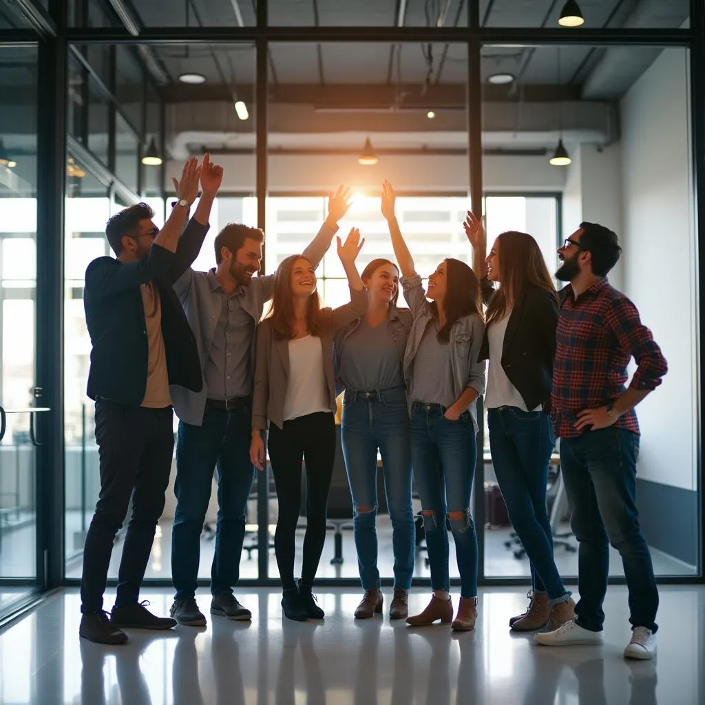 Tech startup success story